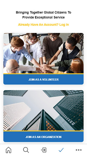 Global Service - Volunteering Screen 2
