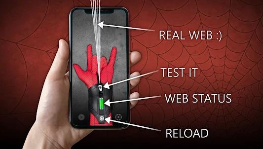 Spider Web Shooter Simulator