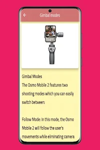 Dji Osmo mobile 2 guide