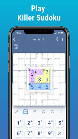 Game screenshot Killer Sudoku by Logic Wiz hack