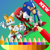 Coloring Book For Sonic Games icon