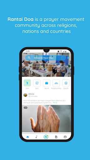 Android application Rantai Doa screenshort