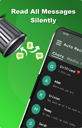 Recover Deleted Message: Auto Screen 2