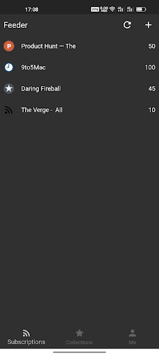 Feeder - RSS Reader Screen 2