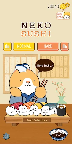 Neko Sushi - Stack Game - Screenshot 1