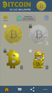 Bitcoin 3D Live Wallpaper