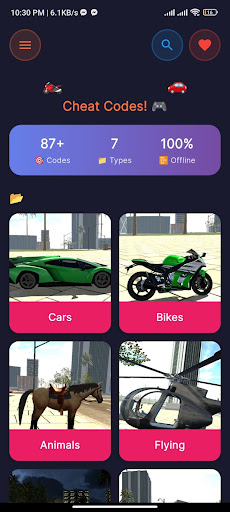 App screenshot