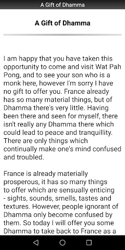 A Gift of Dhamma Screen 2