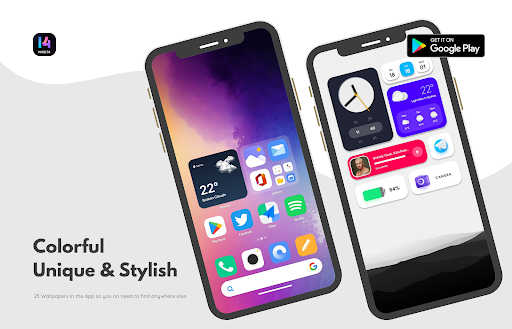 MiUi 14 Widgets + SuperIcons Screen 3