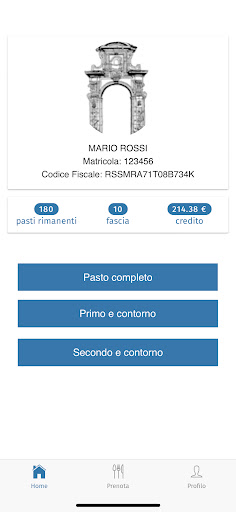 Android application ERSU Palermo screenshort