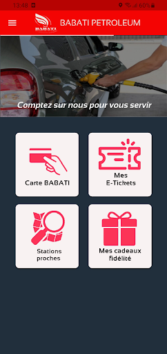 Android application Babati Petroleum screenshort