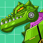 Robot Crocodile Toy Robot War Apk