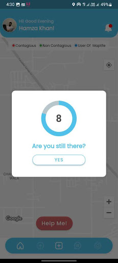MapLife Saving Lives Screen 3