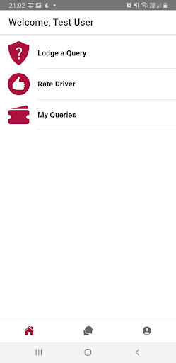 Android application Taxi Chat screenshort