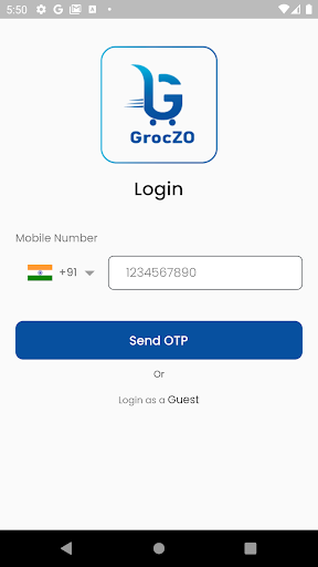 GrocZo:SuperFast Grocery Screen 3