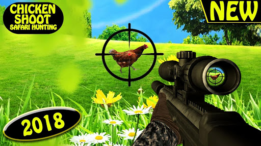 Chicken Shoot Safari Hunting: Sniper Hunt 3D 2018 screenshots 1