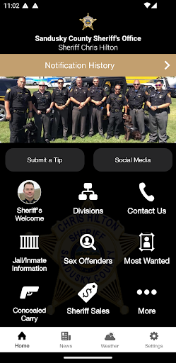 Android application Sandusky County Sheriff Office screenshort