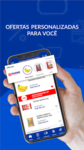 Android application Ituano Supermercados screenshort
