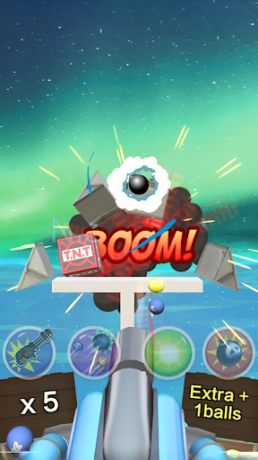 Cannon Ball Strike- Knock Cans Screen 2
