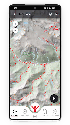 Android application GeoResQ screenshort