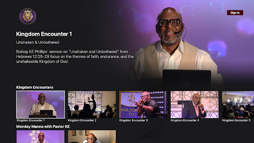Kingdom Advancement Ministries Screen 2