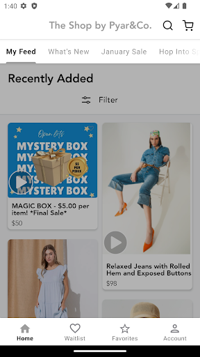 Android application The Shop by Pyar&Co. screenshort