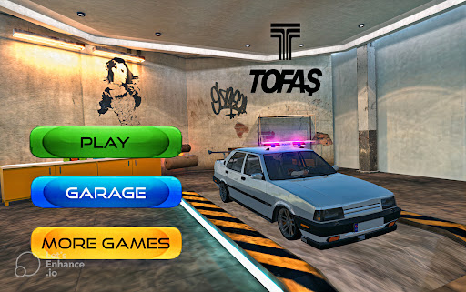 Android application Tofaş Drift Race: Police Games screenshort