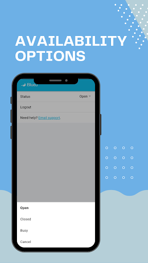 BlueJ Vendor App Screen 3
