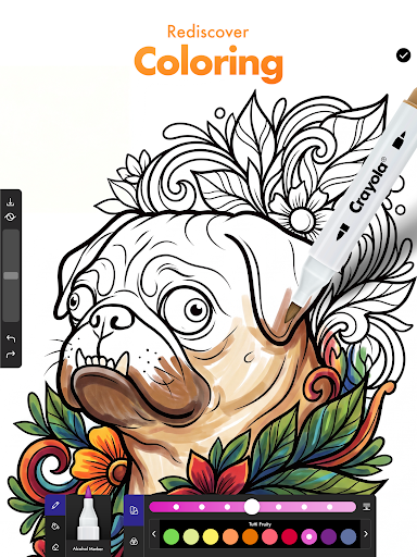 Pinta con Crayola: Adultos screenshot 9