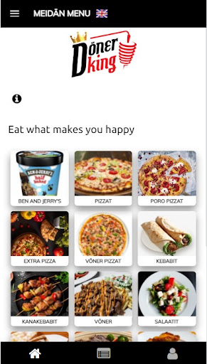 Android application Döner King - Online Food Order screenshort