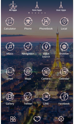Beautiful Theme-Night in Paris Screen 3