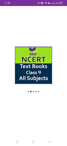 Android application Ncert Text Books Class 9 CBSE screenshort