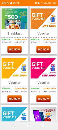Bids Moto Screen 2