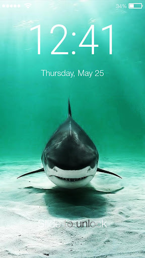 Predator Shark Lock Screen