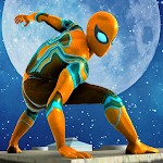 Cover Image of Download Flying Spider-hero Sim Games  APK
