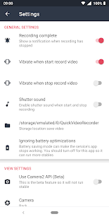 Background Video Recorder - Registratore video veloce