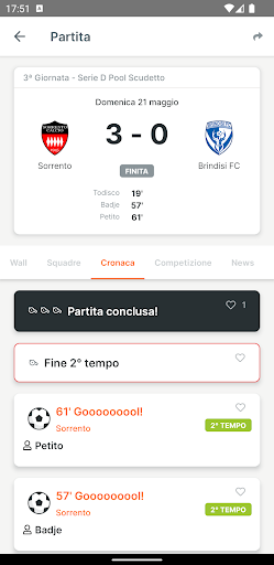 GoalShouter Screen 3