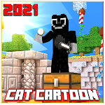 Cover Image of Herunterladen Cartoon Cat Mod For MCPE 2021 1.0 APK