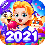 Cover Image of Tải xuống Bubble Shooter - save little puppys 1.0.44 APK