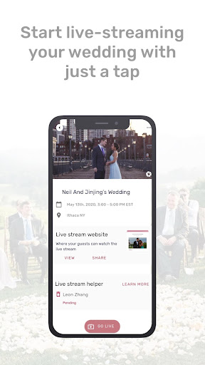 Lovecast - Wedding Livestream - v2.0.23