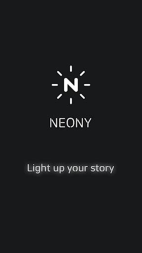 Android application NEONY - neon sign text on pic screenshort