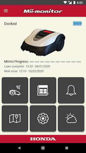 Android application Mii-monitor – HRM40/HRM70 Live screenshort