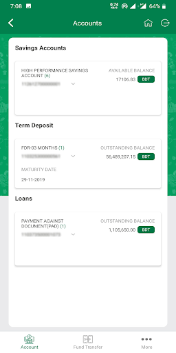 Modhumoti Digital Banking Screen 3