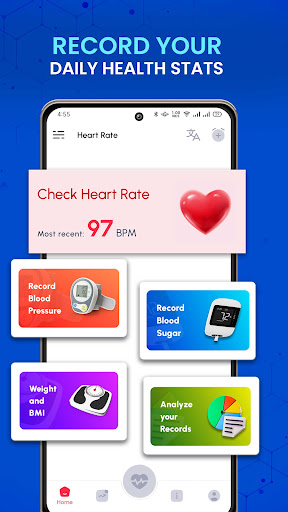 Heart Rate Monitor BPM Tracker Screen 2