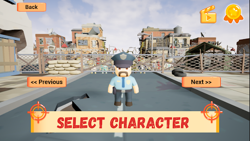 Android application Waves Of The Zombies screenshort