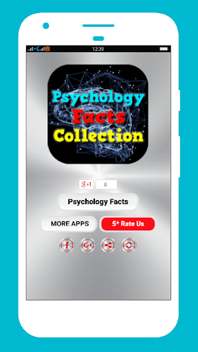 Android application Psychology Facts Collection screenshort