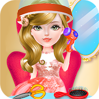 Girls hairdresser salon