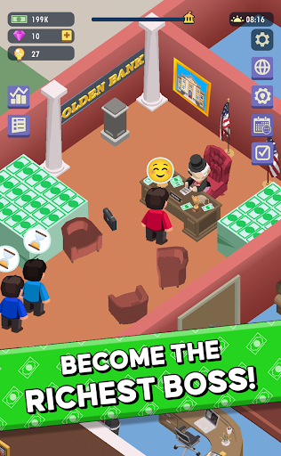 Idle Bank v1.6.0 MOD APK (Free Rewards)