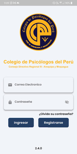 Android application App CPsP Arequipa screenshort