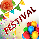 Festivals Greeting Cards Maker icon